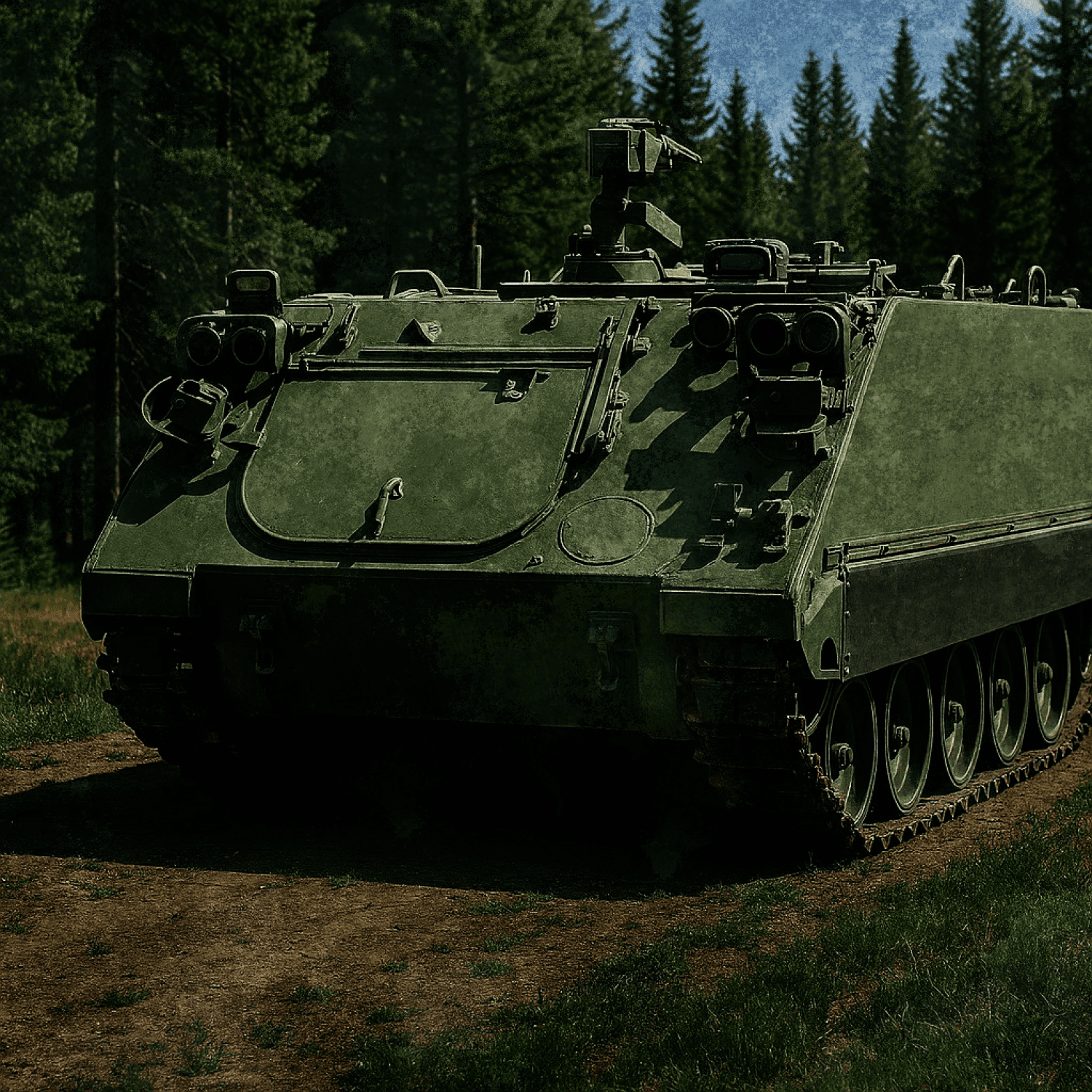 Armored personnel carrier M113